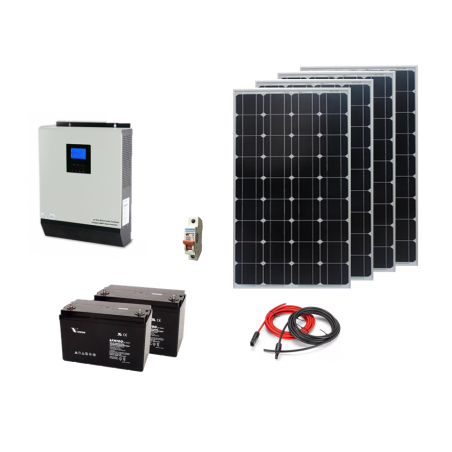 Kit Solar 4480w Hibrido Escalable