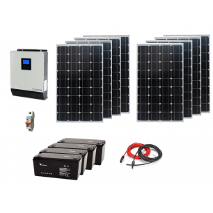 Kit Solar 5KVA 8960W Hibrido Escalable