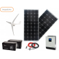 Kit Solar + Generador Eolico 3220W Hibrido