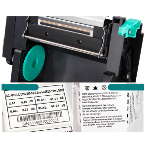 Impresoras Etiquetas Textiles y Papel H500E 25mm-118mm