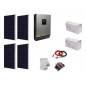 Kit Solar Fotovoltaico 2400w Híbrido Larga Duracion