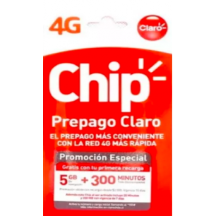 Chip Claro Prepago