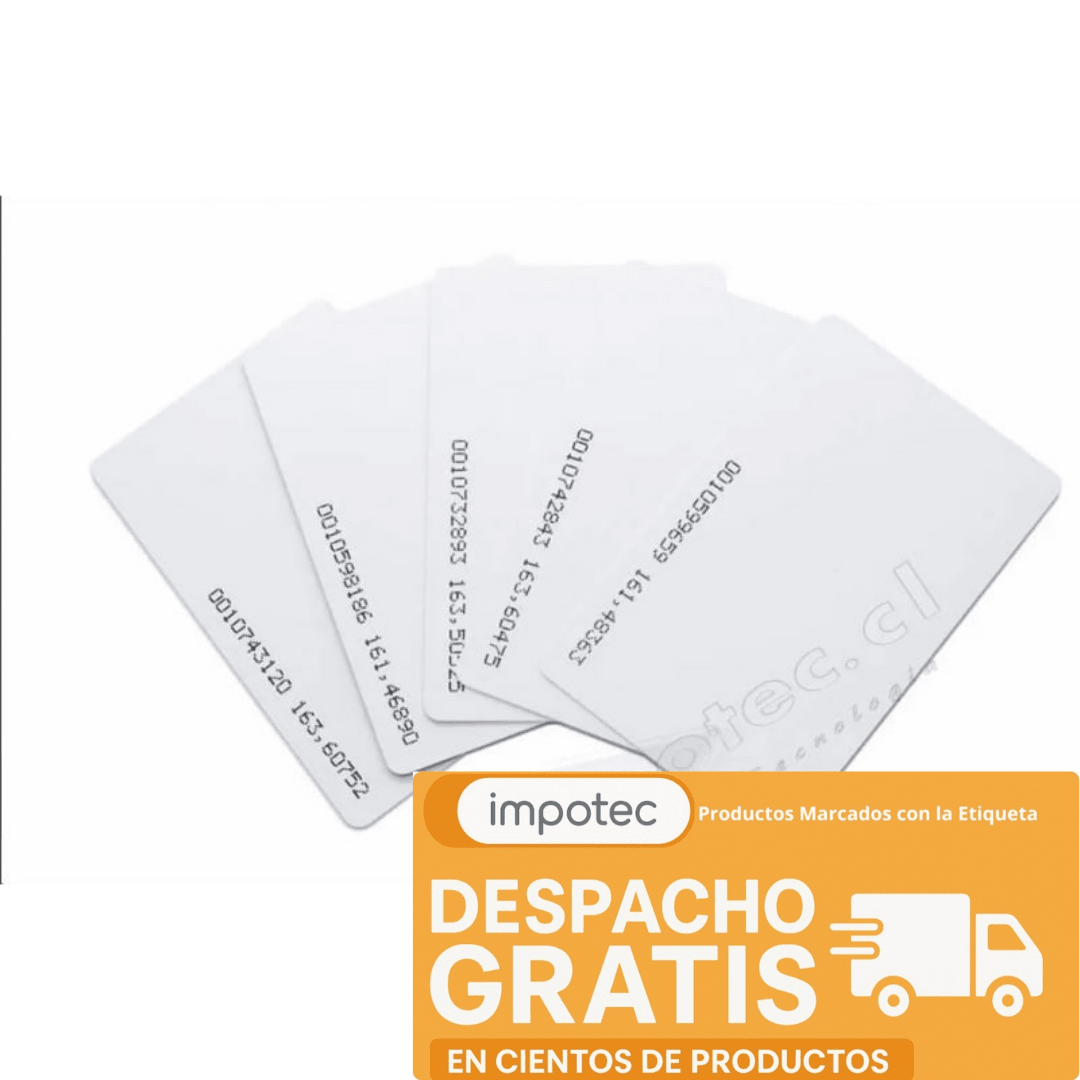 Pack 50 Unidades Tarjeta De Proximidad Rfid 125 Khz Impotec