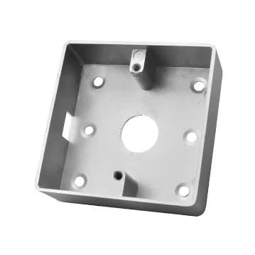 Caja Para Pulsador Cuadrada Metalica