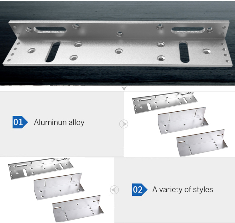 Soporte Cerradura Electromagnetica L 350kg - Imagen 5