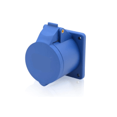 Enchufe Industrial Hembra Embutido 16A 220V 2P+T STANFORD - Imagen 2