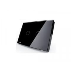 Smart Switch 2 Canales Negro Para Alarma G90 Plus - Imagen 2