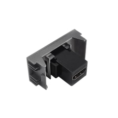 Placa de Muro 1 Puerto HDMI Linea Crystal Grey - Imagen 3