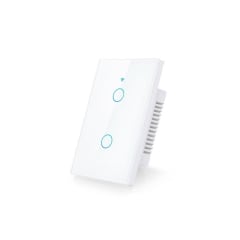 Smart Switch 2 Canales Blanco Para Alarma G90 Plus