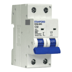 Interruptor Automático 2x32A 6KA Curva C STANFORD