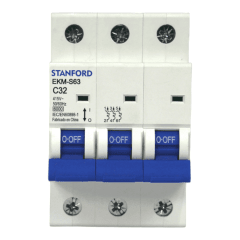 Interruptor Automático 3x32A 6KA Curva C STANFORD - Imagen 2