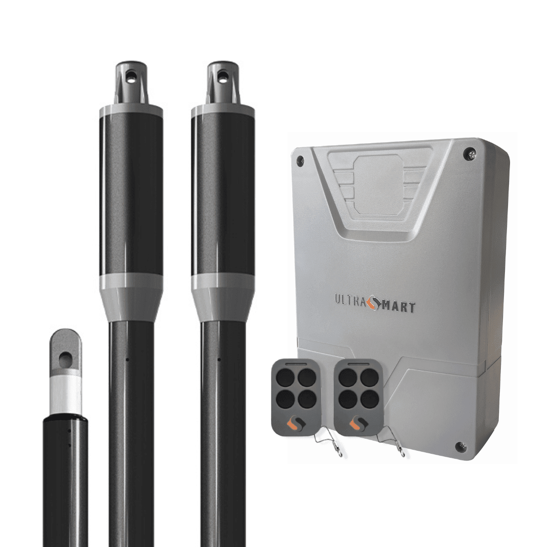 Kit Porton Automatico Batientes 2 Hojas 150kg hojas