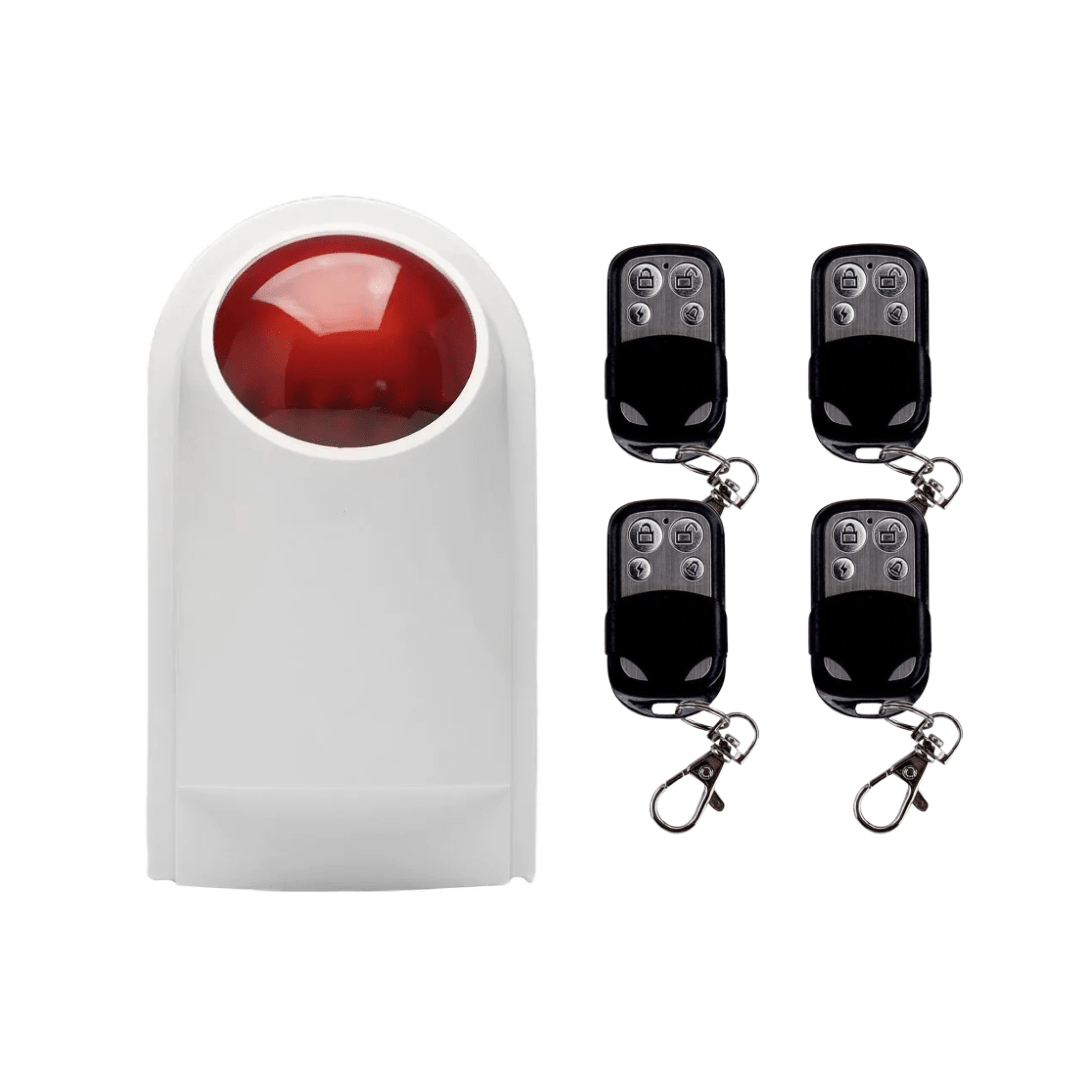 Alarma Comunitaria Económico + 4 Control Remoto