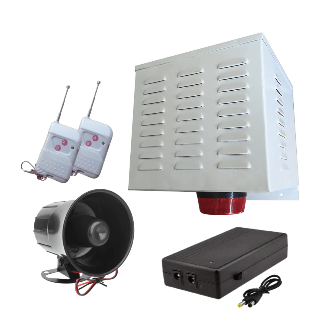 Pack 5 Alarmas Comunitarias 20W + 5 UPS Respaldo