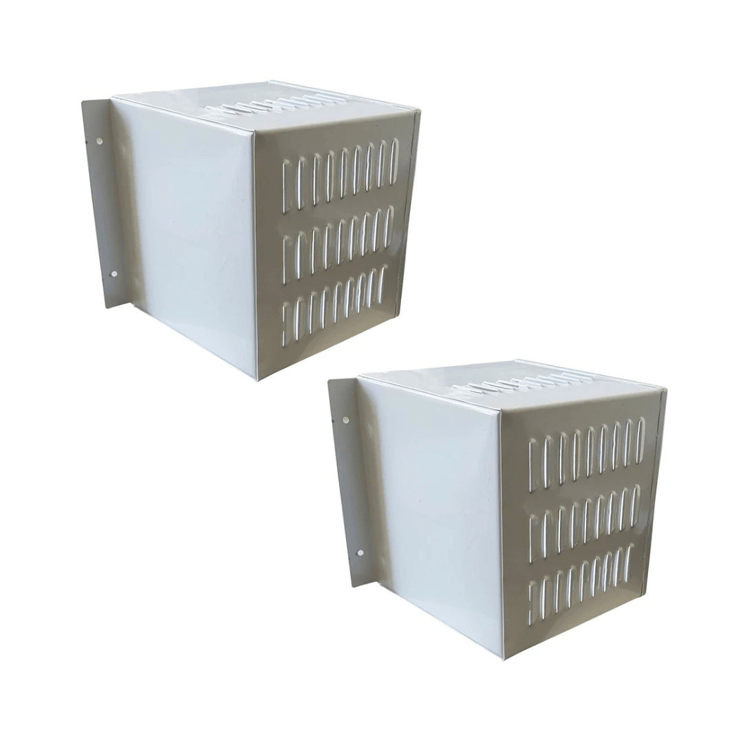 Pack 2 Gabinete Metálico Gabinete Metálico Para Sirena Antivandálico