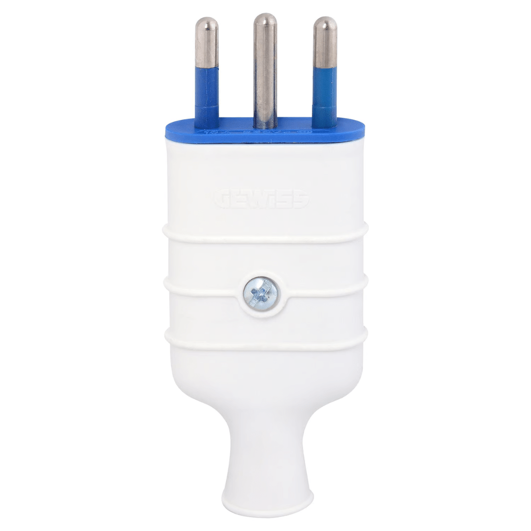 Enchufe Volante Macho Tipo Gewiss 10A 250V STANFORD