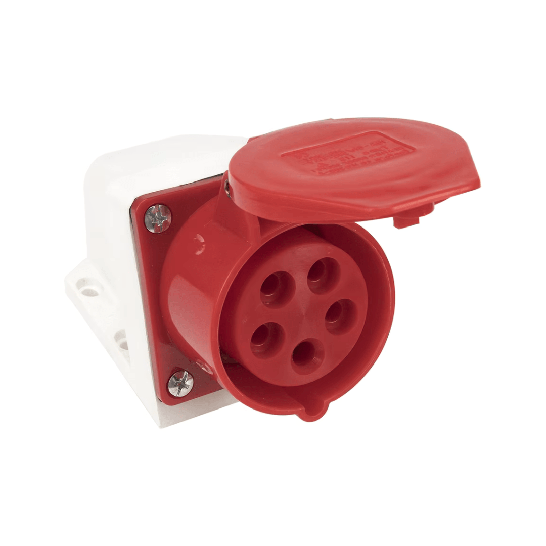 Enchufe Industrial Hembra Sobrepuesto 16A 380V 3P+N+T STANFORD - Imagen 2
