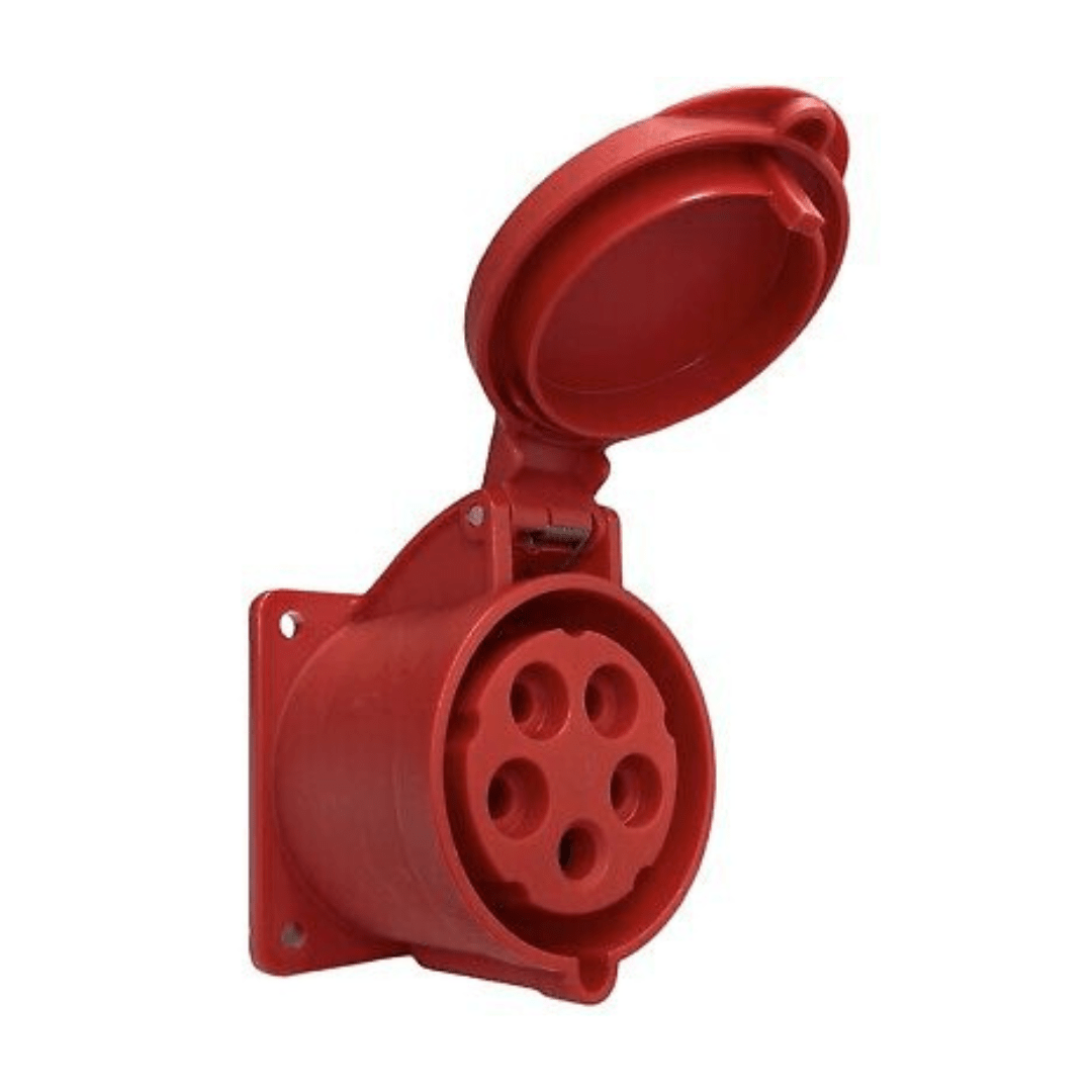 Enchufe Industrial Hembra Embutida 16A 380V 3P+N+T STANFORD