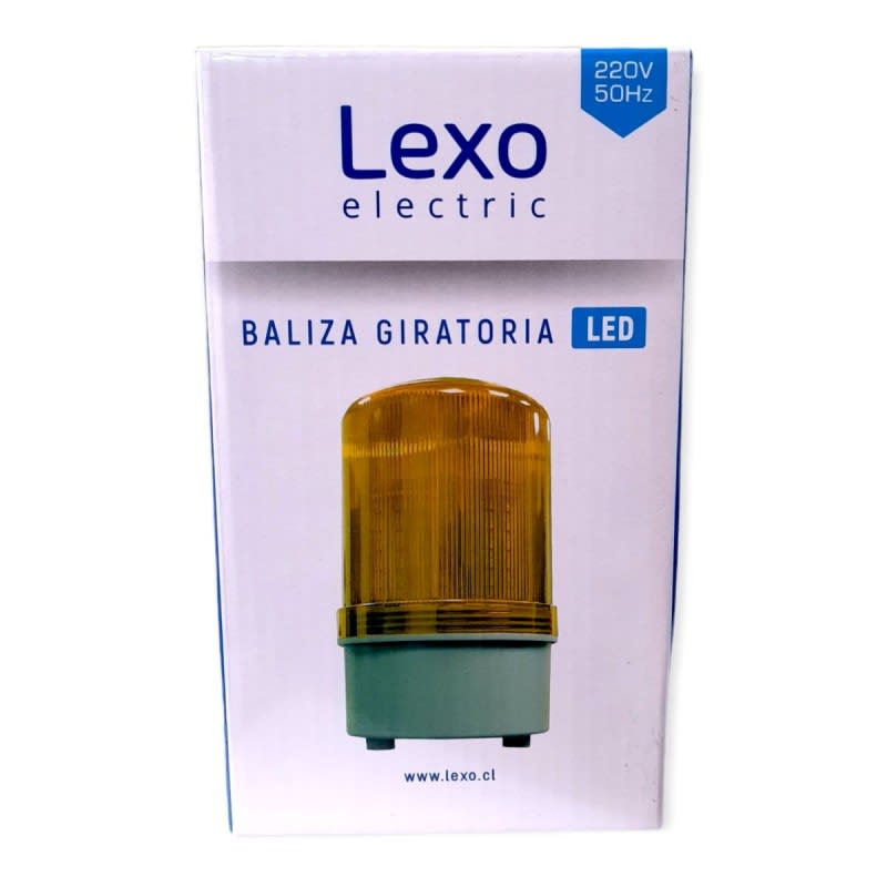 Baliza Giratoria Led 220v Amarillo - Imagen 2