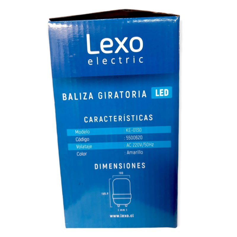 Baliza Giratoria Led 220v Amarillo - Imagen 3