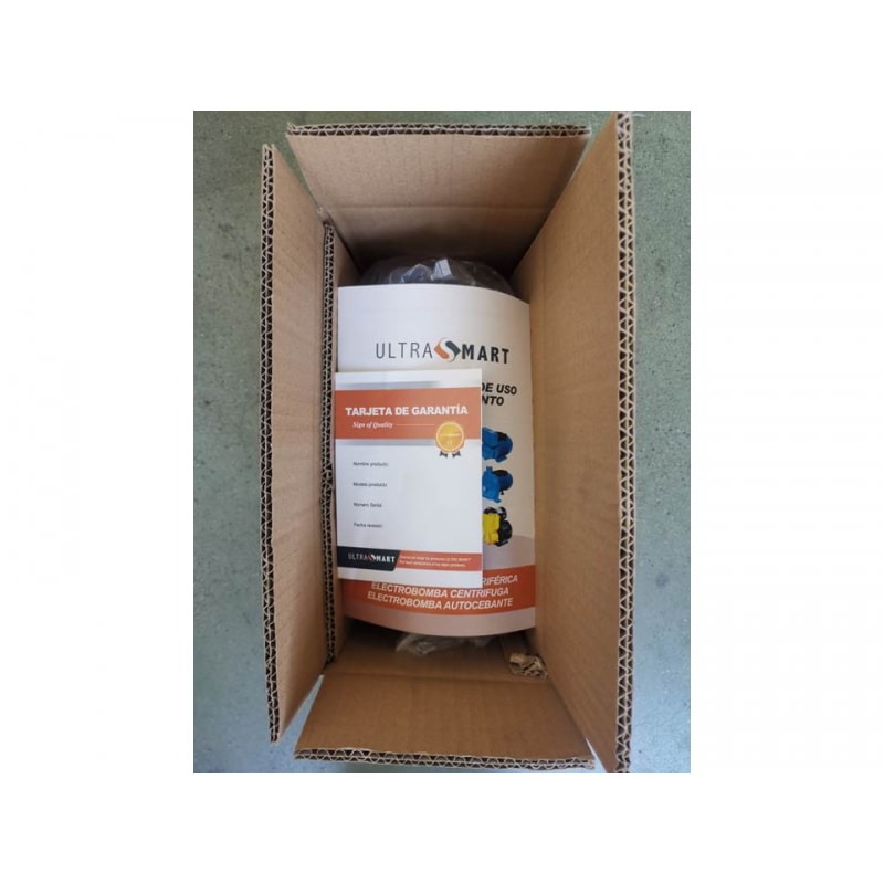 Bomba De Agua Periferica 0.5 Hp 1 X1 Marca UltraSmart Modelo Qb60 - Imagen 3