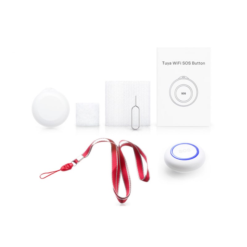 Botón de Pánico Inalámbrico Alarma GSM TUYA Smart