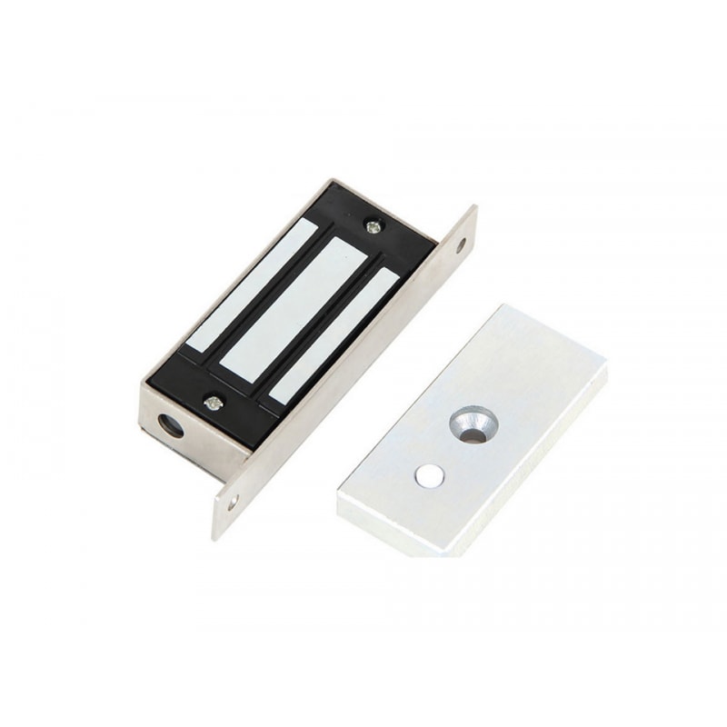 Cerradura Magnetica 60kg Empotrada / 132lb 24v Seguridad Puerta