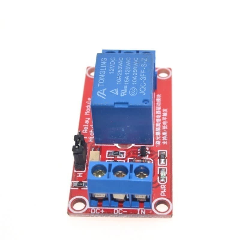 Rele Relay 12v Trigger Alto y Bajo Arduino 1 Canal