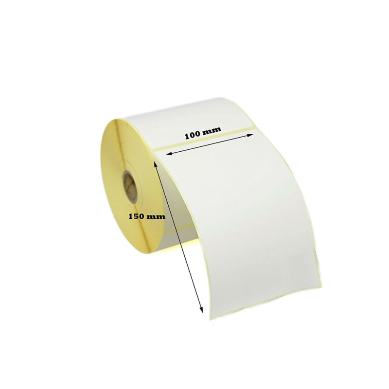 Rollo Etiquetas Térmicas Adhesivas 100mm x 150mm (500 unidades)