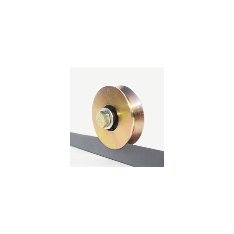 Rueda para portón 100 mm sin base