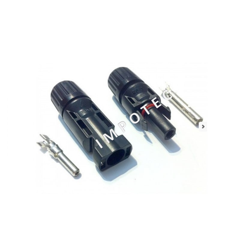 Conector MC4 Single, para Paneles Solares - Imagen 2