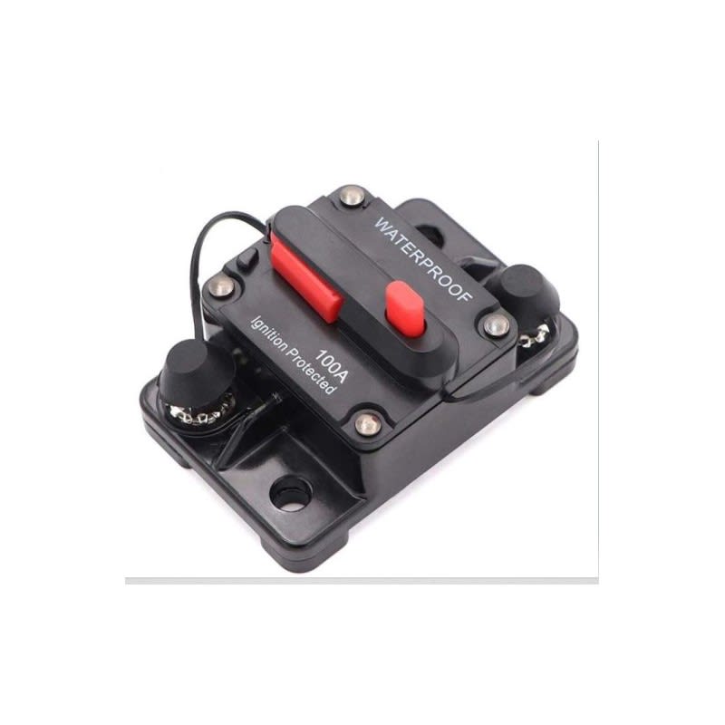 Disyuntor Automático para Reinicio 1P 100AH Baterias Inversor
