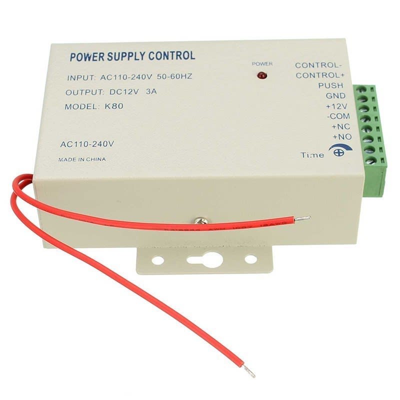 Fuente de Poder Control de Acceso 12V 3A