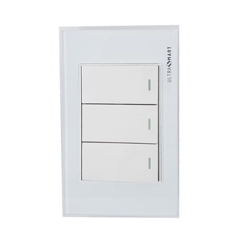 Interruptor 9/12 3 Modulos Linea Crystal - Imagen 3