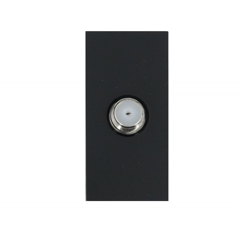 Modulo Toma TV Cable UltraSmart Crystal Black