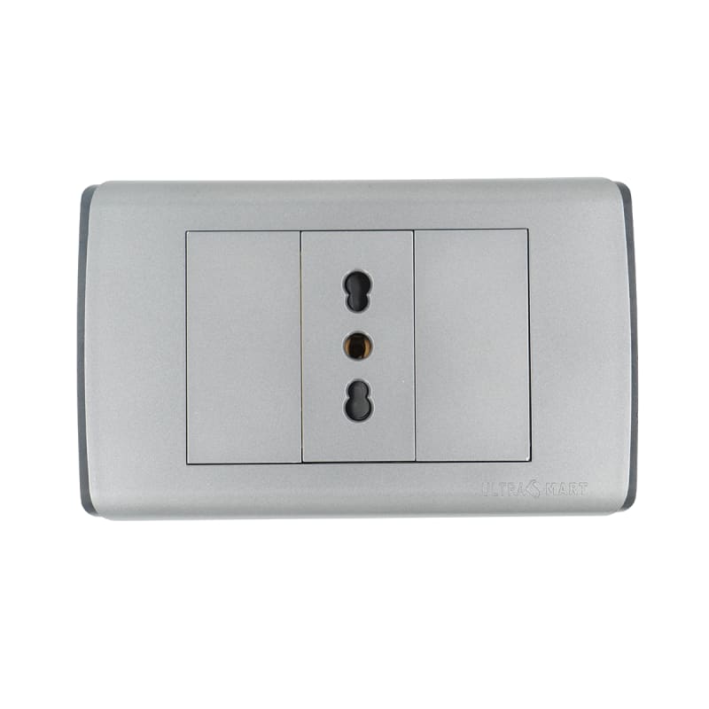 Tomacorriente Simple 10-16A/250V UltraSmart Style Grey