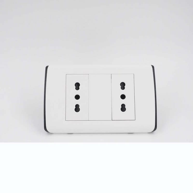 Tomacorriente Doble 10A/16A UltraSmart Style White