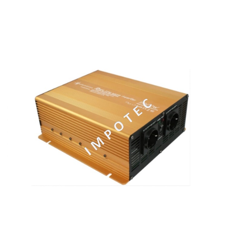 Inversor de Corriente de Onda Pura Senoidal 2000W DC 12V a AC 220V 50HZ - Imagen 2