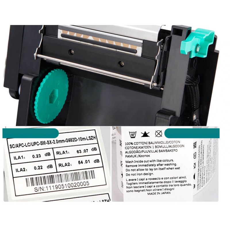 Impresoras Etiquetas Textiles y Papel H500E 25mm-118mm - Imagen 3