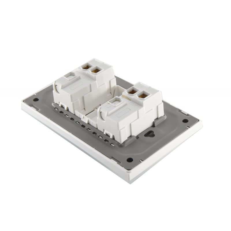 Interruptor 9/12 2 Modulos Linea Crystal - Imagen 3