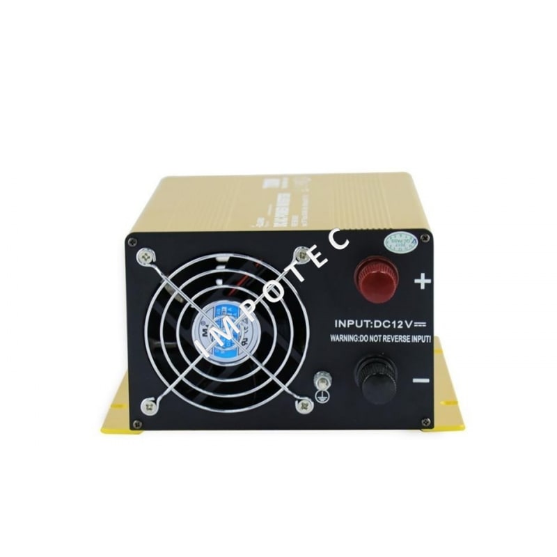 Inversor de Corriente de Onda Pura Senoidal 2000W DC 12V a AC 220V 50HZ - Imagen 4