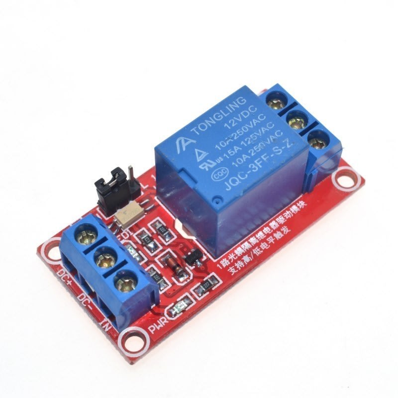 Rele Relay 12v Trigger Alto y Bajo Arduino 1 Canal - Imagen 2