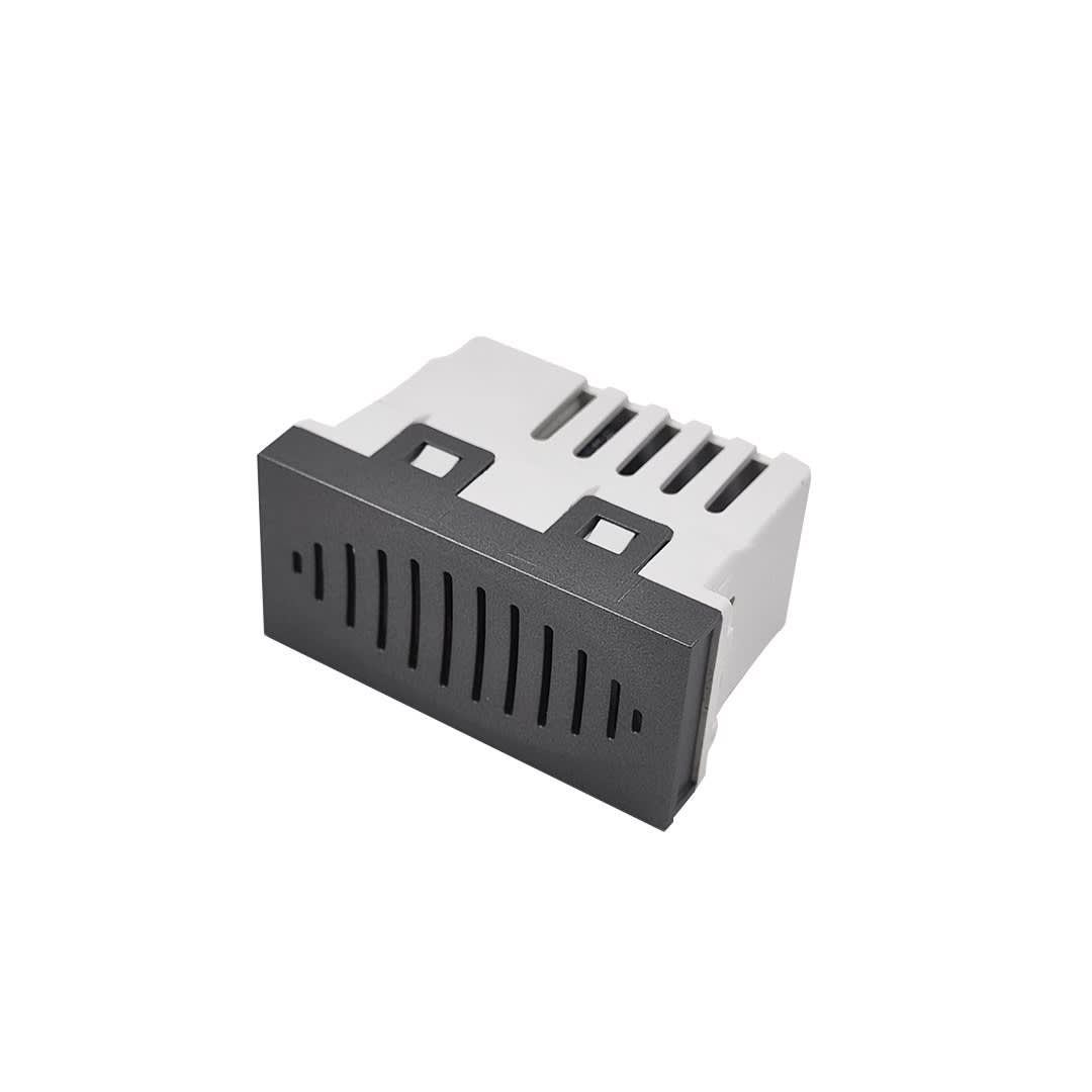Modulo Zumbador Timbre Ding Dong Linea Crystal Grey