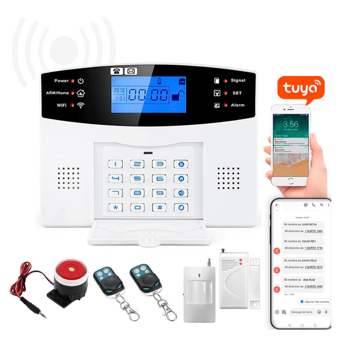 Alarma Wifi 4G Kit 3 Sensores Mov + 1 Sensor Mag / Impotec - Imagen 3