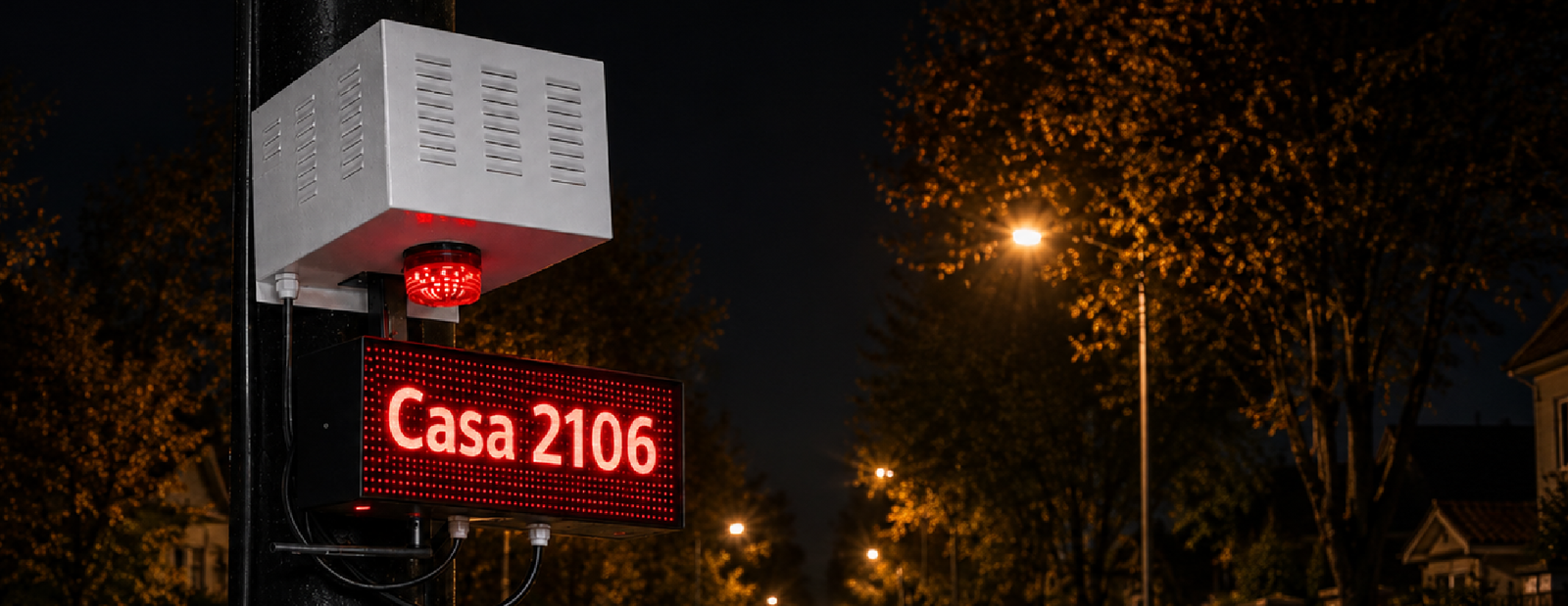 Sistema de alarma comunitaria UltraSmart SOS