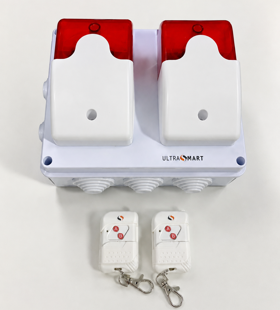 Kit Alarma Comunitaria Doble Sirena con Baliza
