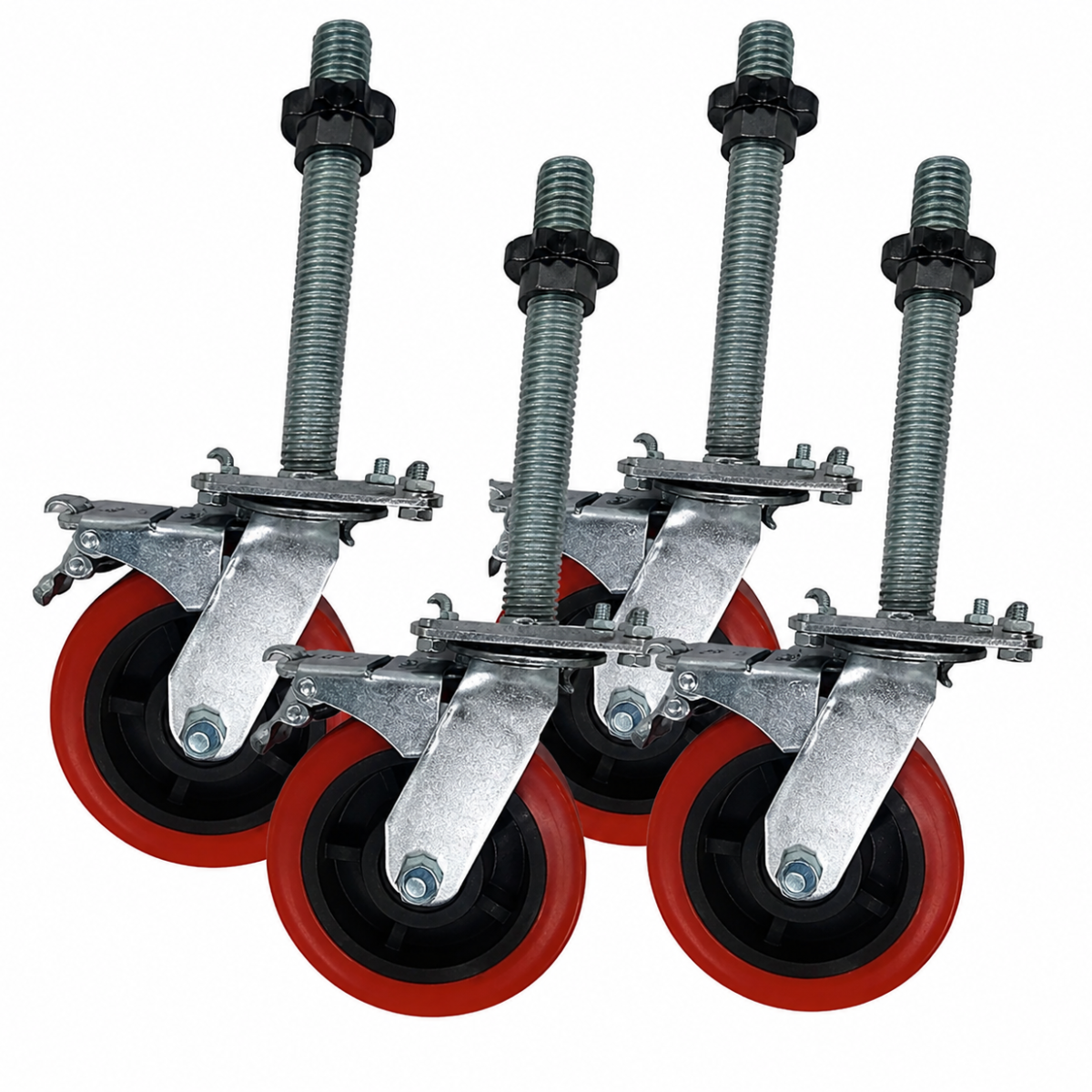Pack 4 Ruedas para Andamio 6PULG