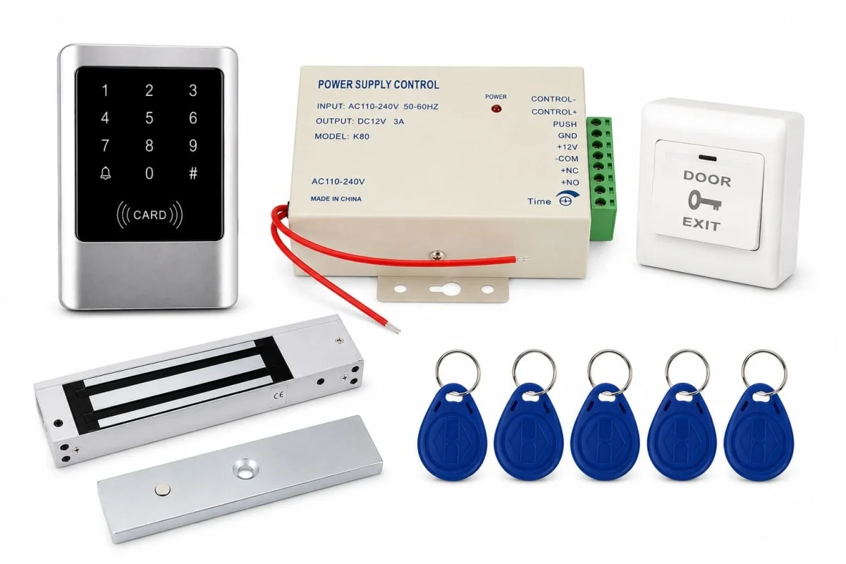Kit Control de Acceso con Cerradura 180KG P4