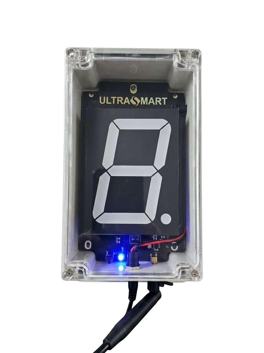 Visor Display LED Identificador de Controles Remotos RF 433 Mhz