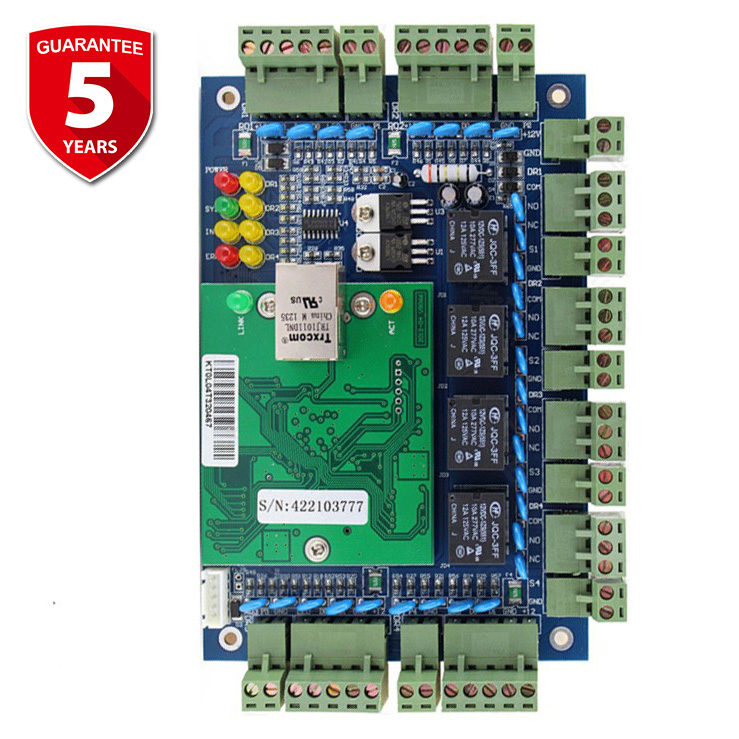 Controladora de Acceso IP para 4 Puertas S4A ACB-004 – Wiegand Tcp/IP